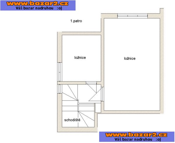 Prodám rekreační objekt Ústí nad Labem - Brná s pozemkem 800m2