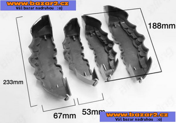 Kryty brzd BREMBO, doprava ZDARMA, SKLADEM